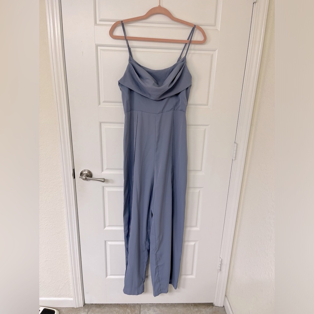 Cider Light Blue Jumpsuit